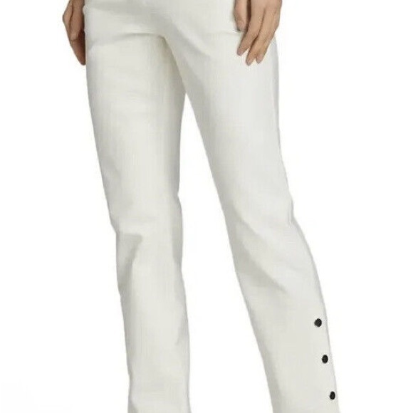 Derek Lam 10 Crosby Tesse Snap-Leg Flared Pants - Picture 8 of 17